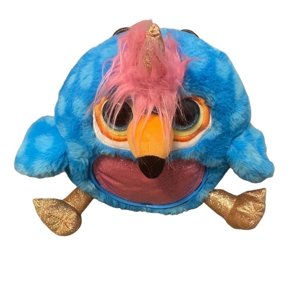 Zuru Rainbow Corns Wild Heart Surprise Toucan Blue Pink ‎ - 10" Plush